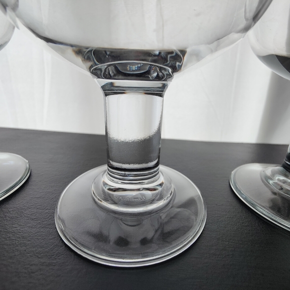 4 Luminarc | made in France | chalice style glasses | water | beer - Picture 13 of 15